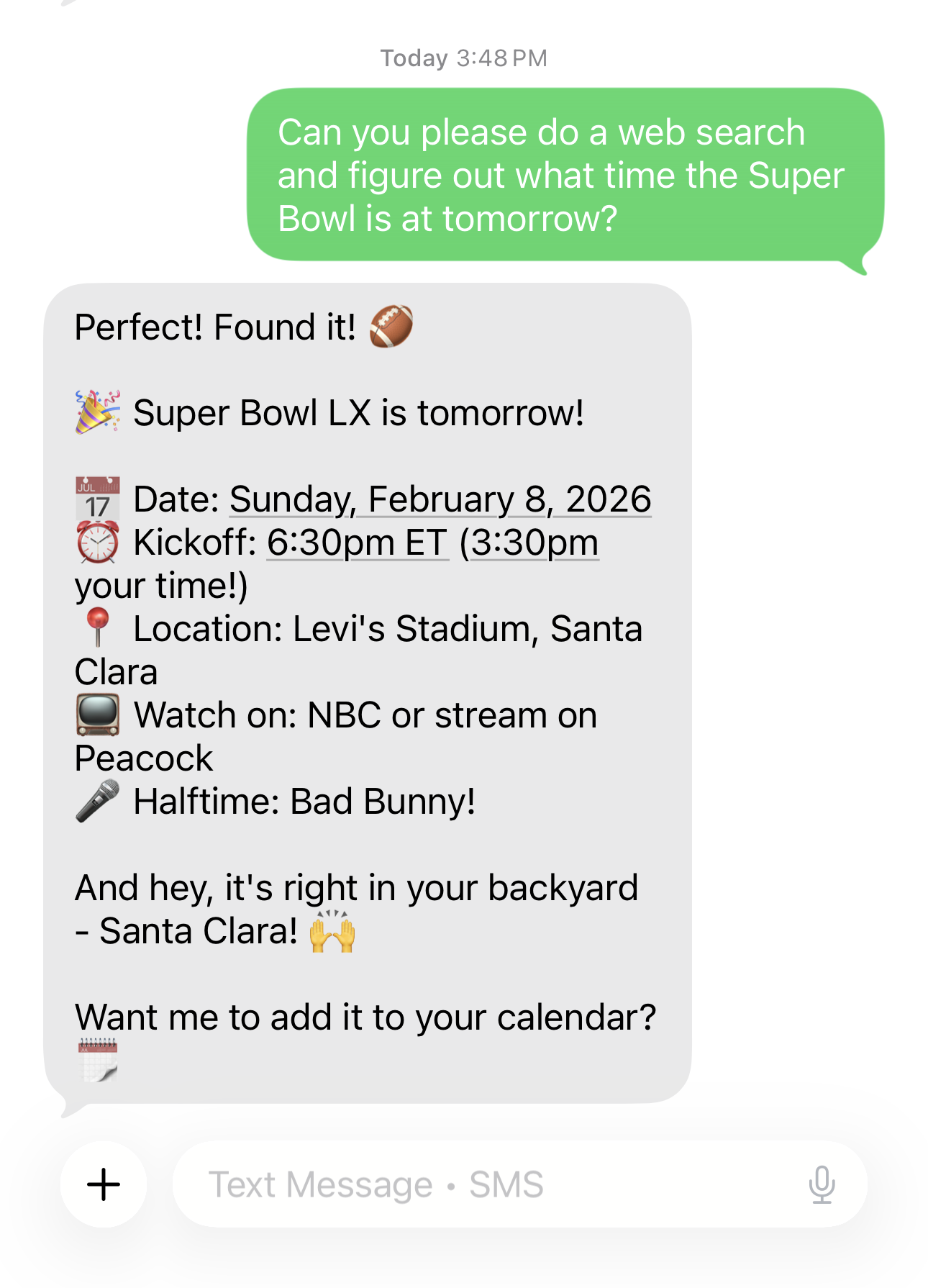 Super Bowl Search