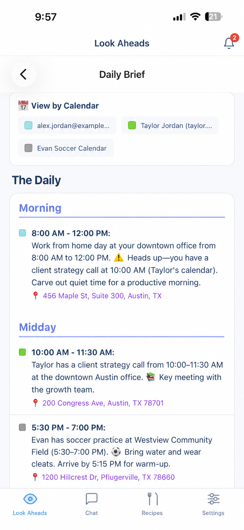 Household Calendar
