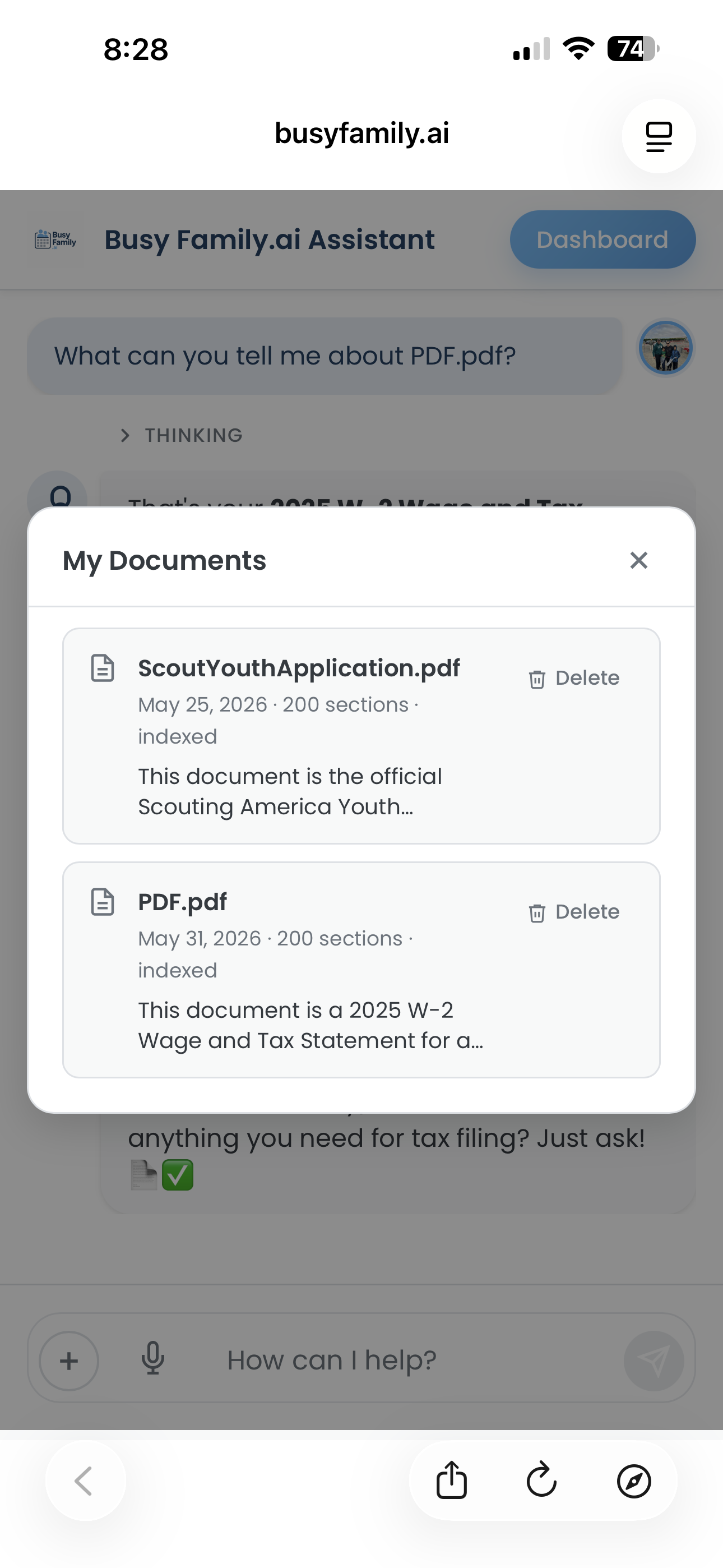 Document List