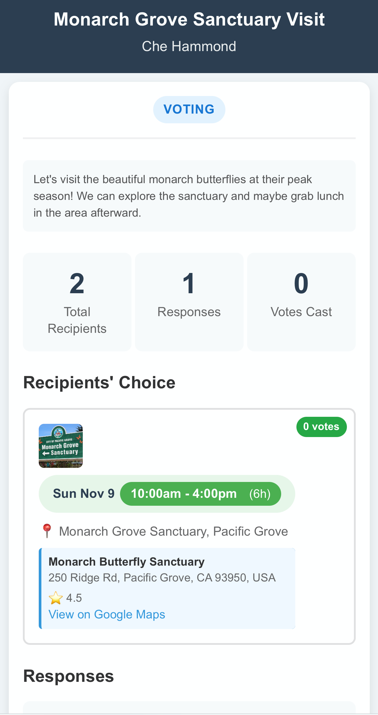 Group plans without the group chat maze.