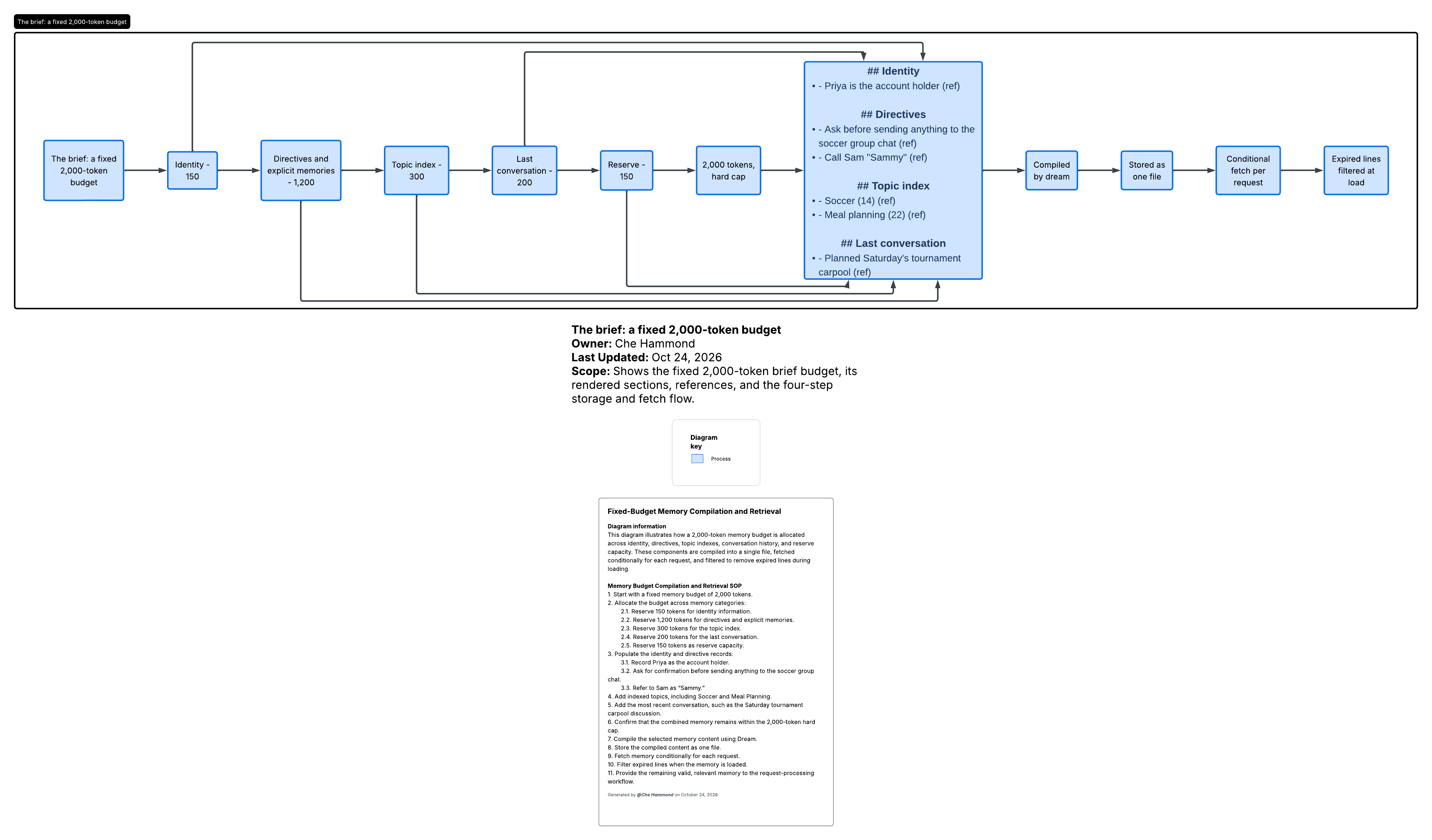 Anatomy of the brief